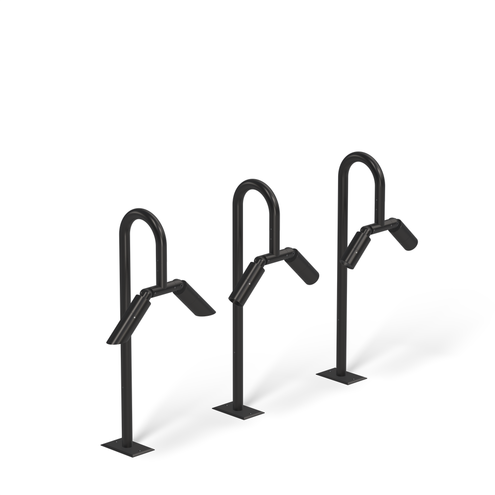 MICRO NITE - Bollard - Low Voltage - LED High-Power - Style B - 2 Fixtures - Anchor Base