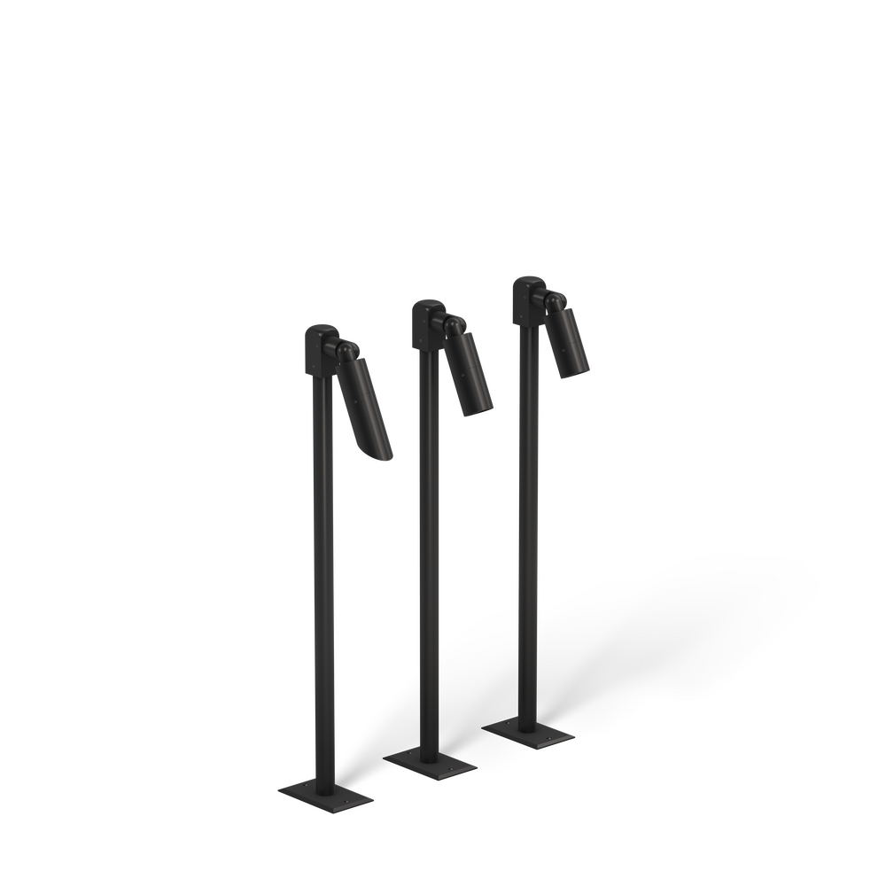 MICRO NITE - Bollard - Low Voltage - LED High-Power - Style C - Single - Anchor Base