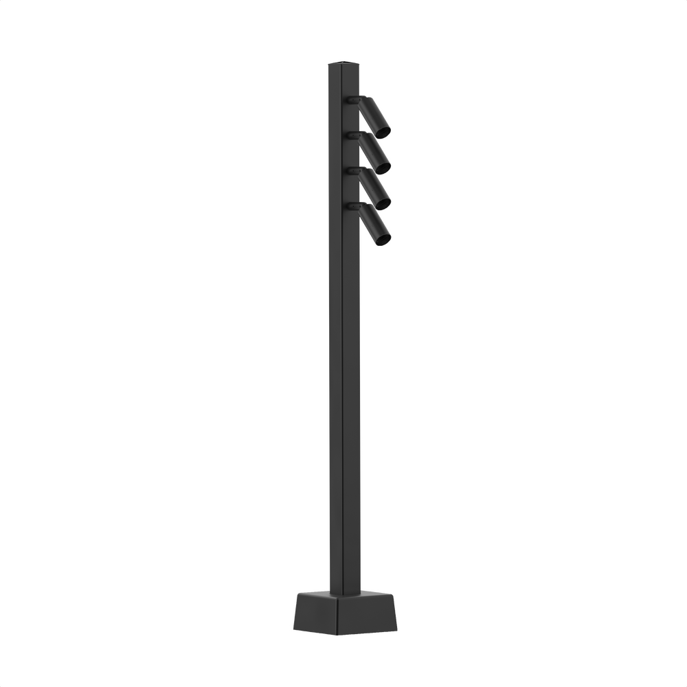 DENALI - Light Pole - Line Voltage - LED COB - Square Straight Pole  - Vertical