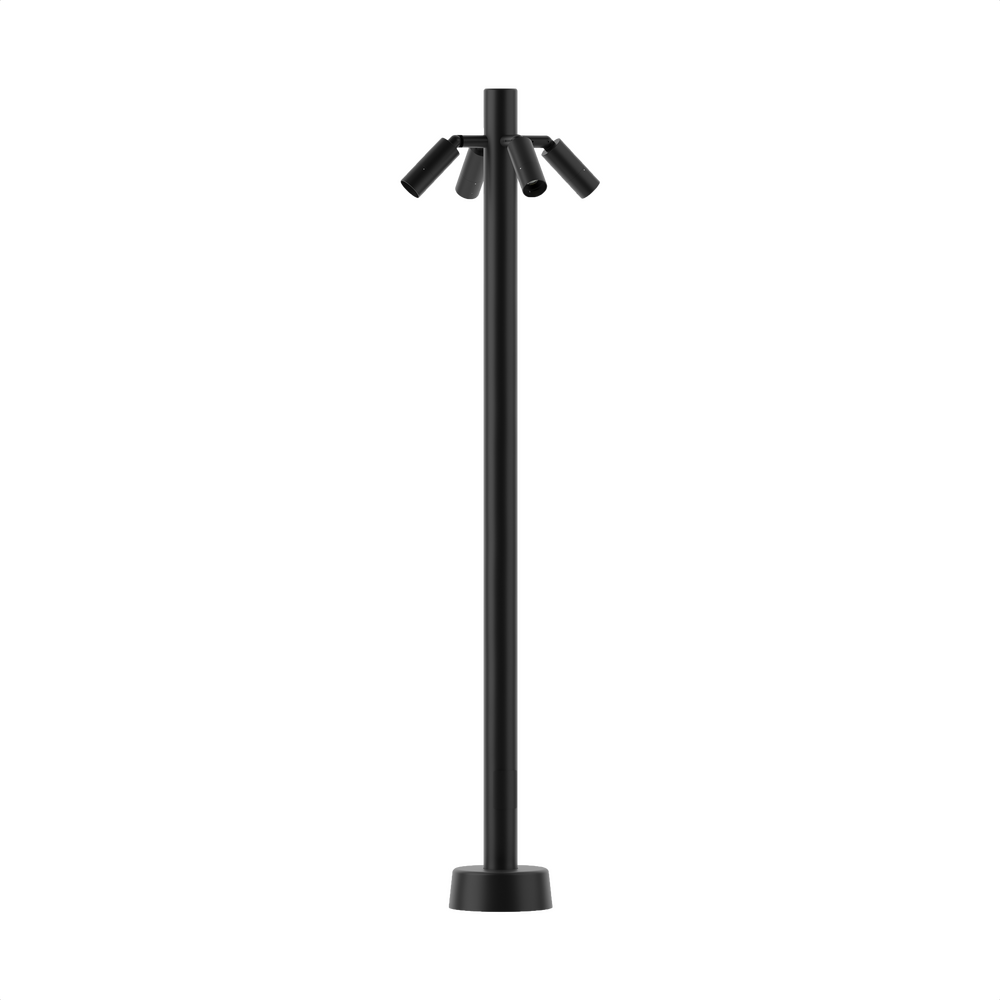 DENALI - Light Pole - Line Voltage - LED COB - Round Straight Pole  - Horizontal