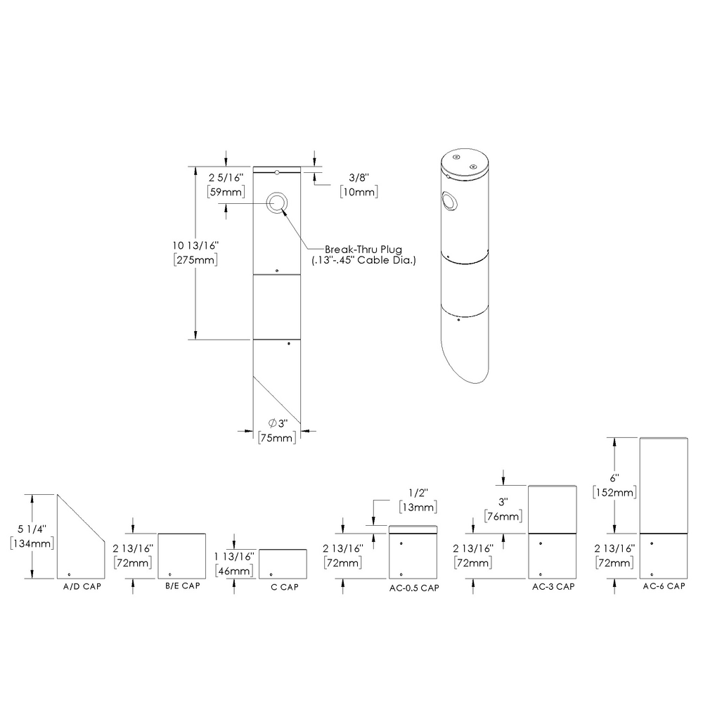 DENALI - Catenary - Line Voltage - LED COB