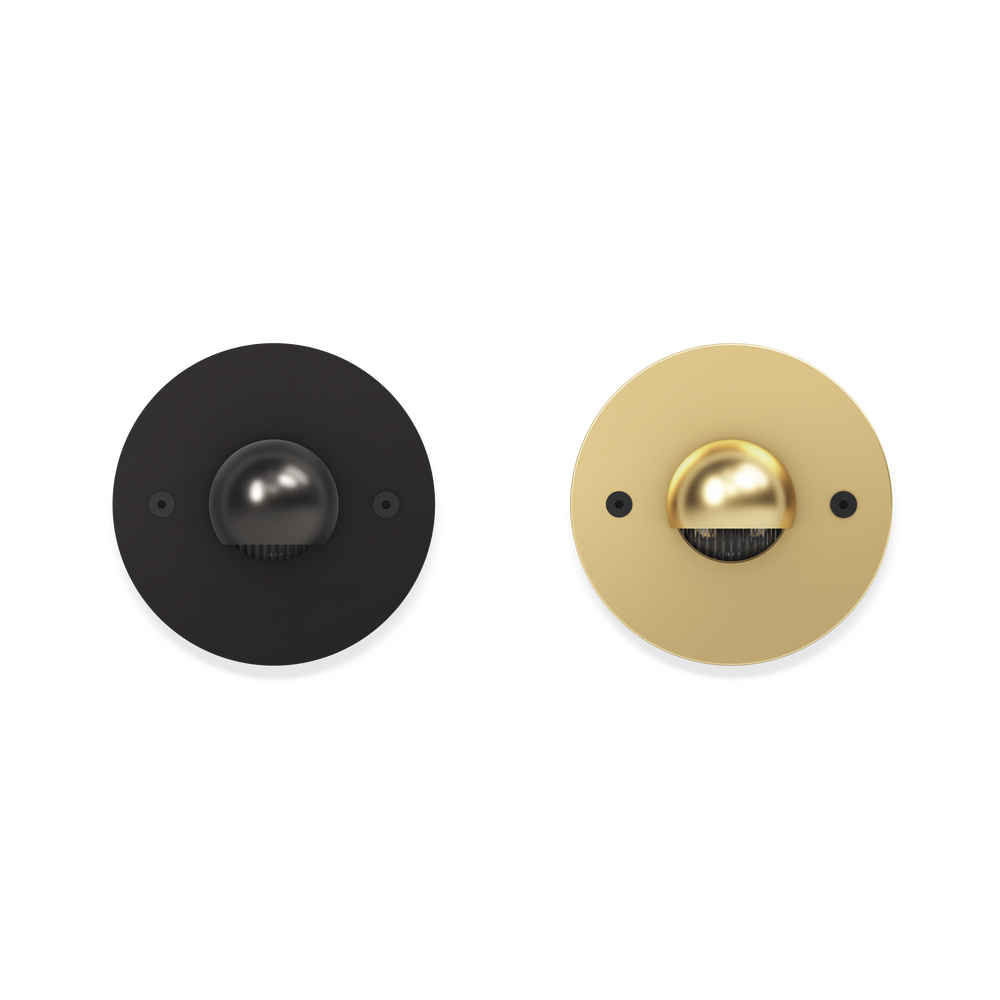 STEP STAR - Wall Recessed - Low Voltage - Lamp MR16 Gu5.3 - Round - Core Drill - Faceplate: Standard