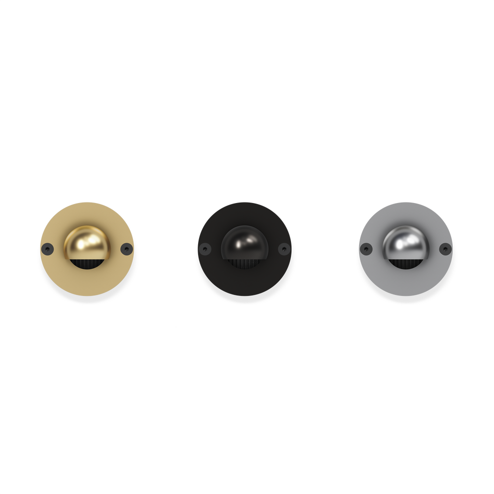 MINI STEP STAR - Wall Recessed - Low Voltage - LED High-Power - Round - Core Drill - Faceplate: Standard - Pattern B - Mini