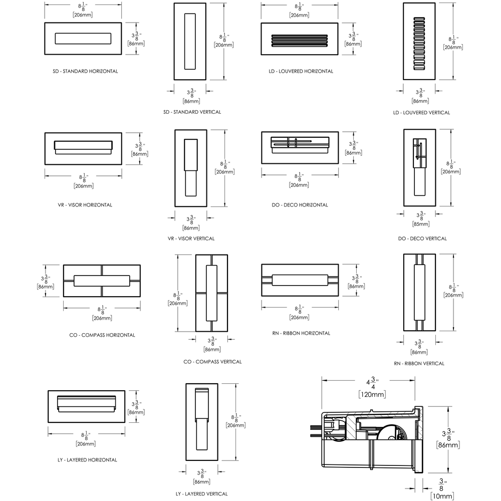 YUKON - Wall Recessed - Line Voltage - LED High-Power - Direct