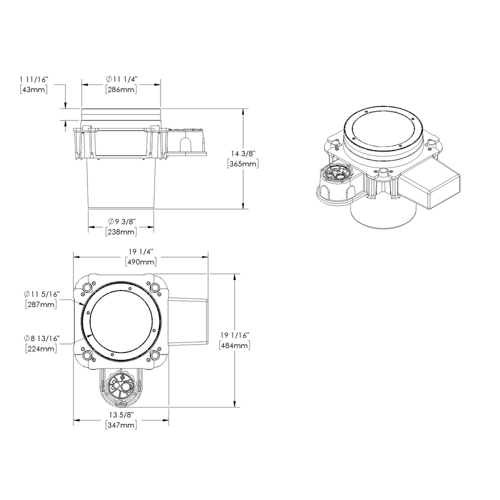 TY2 - In-grade - Line Voltage - LED COB