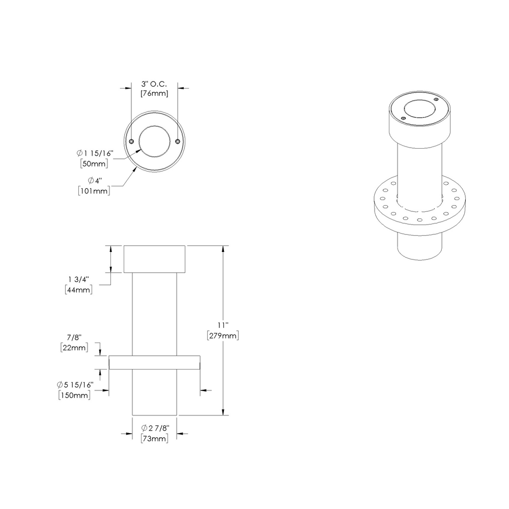 NITE STAR - In-grade - Low Voltage - LED High-Power - Flush Mount