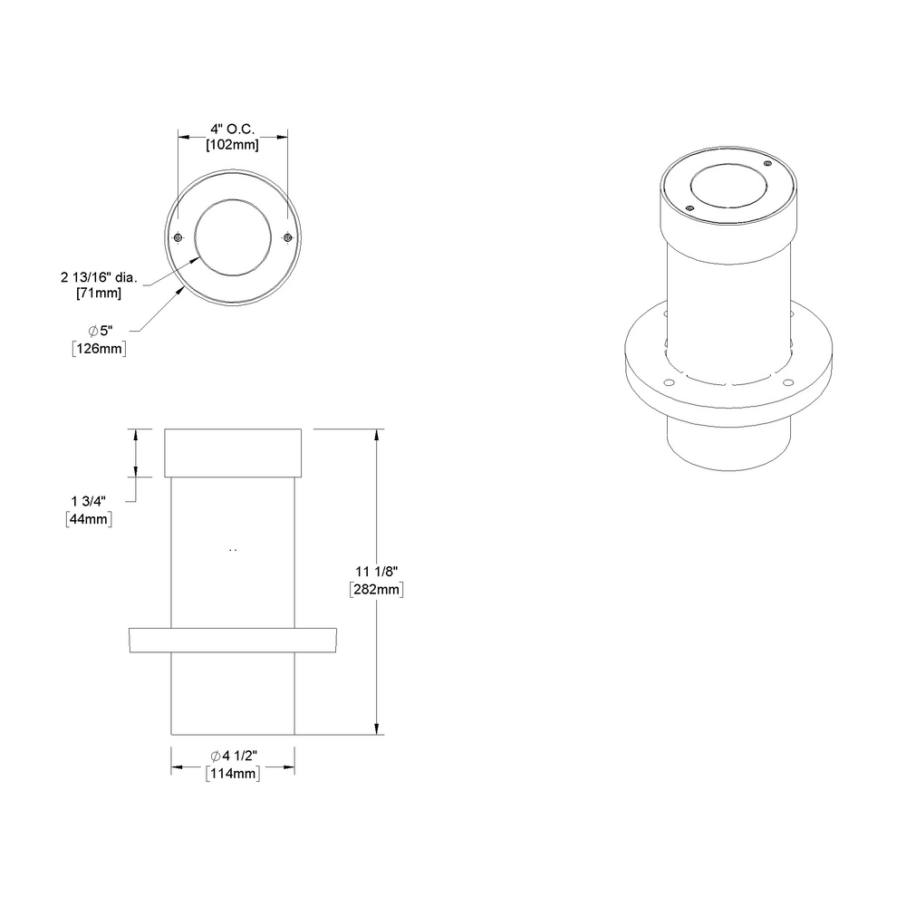 DENALI - In-grade - Line Voltage - LED COB - Flush Mount