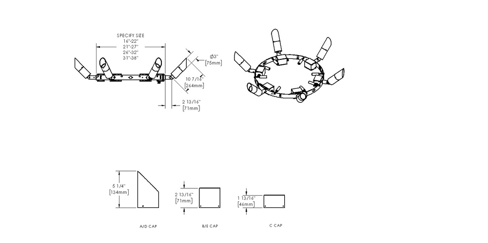 DENALI - Tree Mount - Line Voltage - LED COB