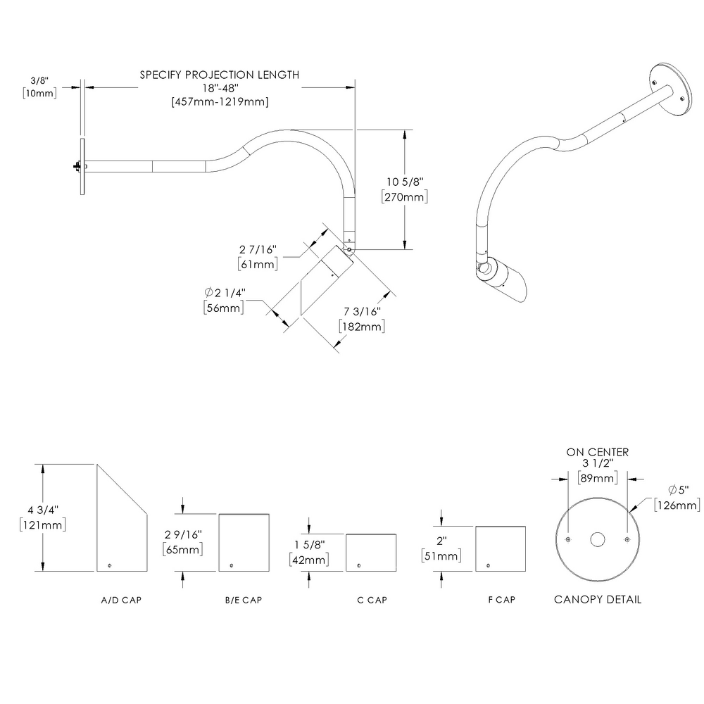 NITE STAR - Wall Mount - Low Voltage - LED High-Power - Style A - Single 