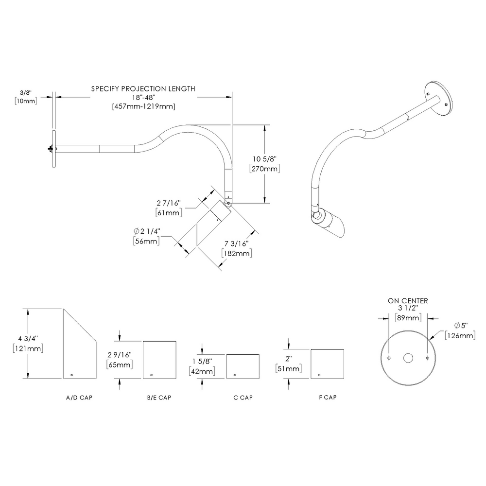 NITE STAR - Wall Mount - Low Voltage - LED High-Power - Style A - Single