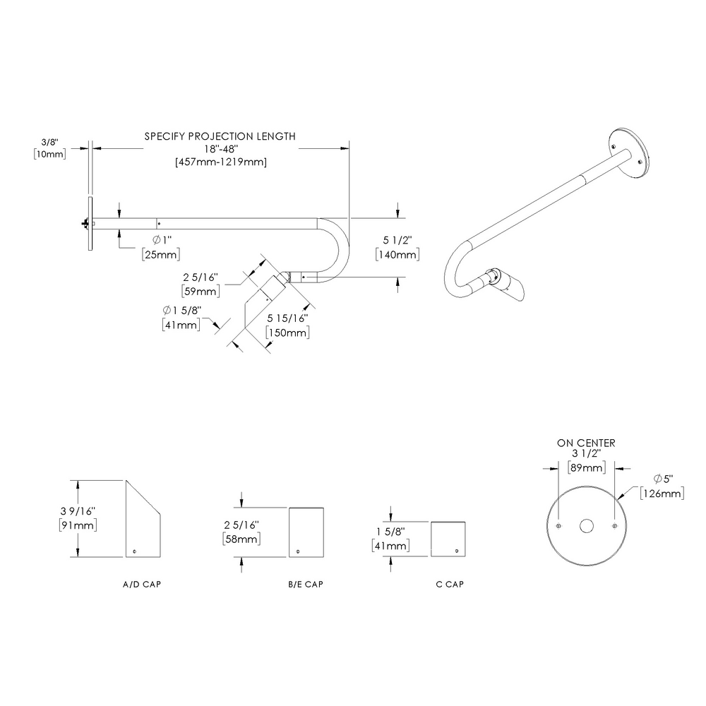 MICRO NITE - Wall Mount - Low Voltage - LED High-Power - Style B - Single