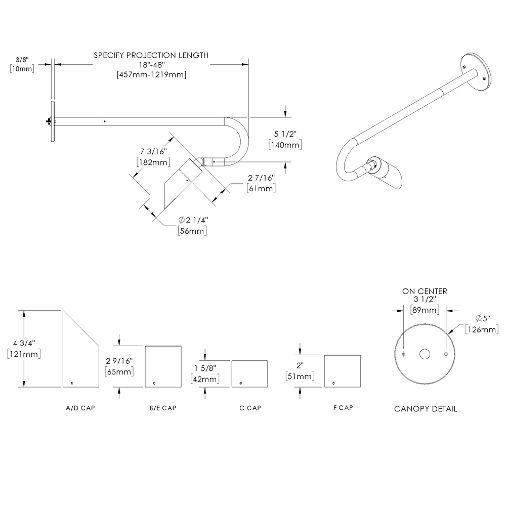 NITE STAR - Wall Mount - Low Voltage - LED High-Power - Style B - Single 