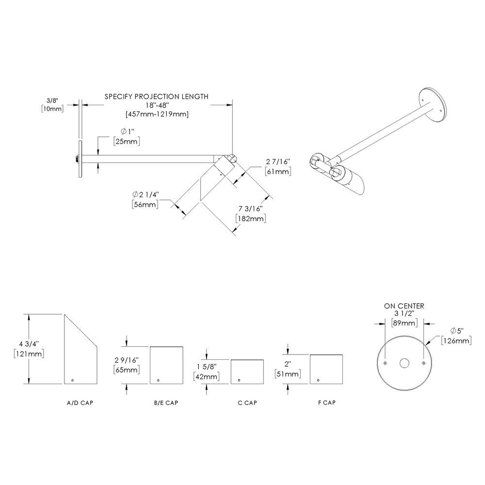 NITE STAR - Wall Mount - Low Voltage - LED High-Power - Style C - 2 Fixtures