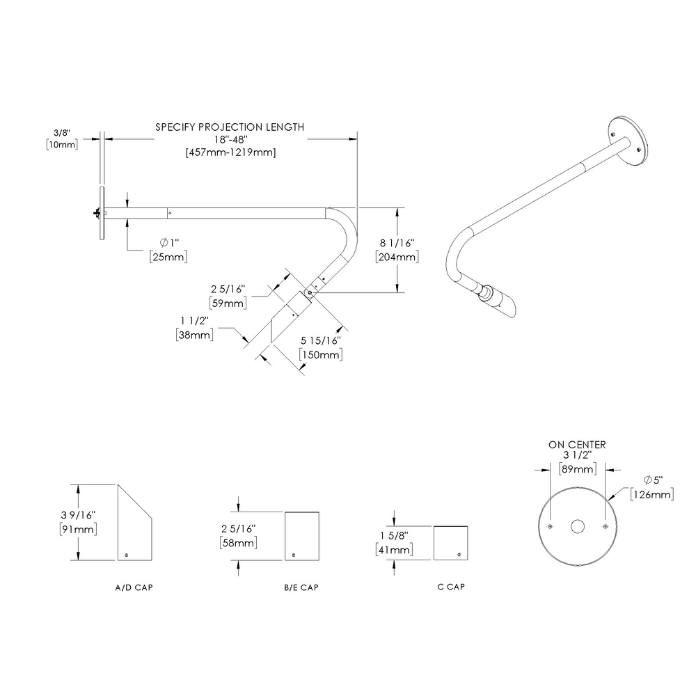 MICRO NITE - Wall Mount - Low Voltage - LED High-Power - Style F - Single