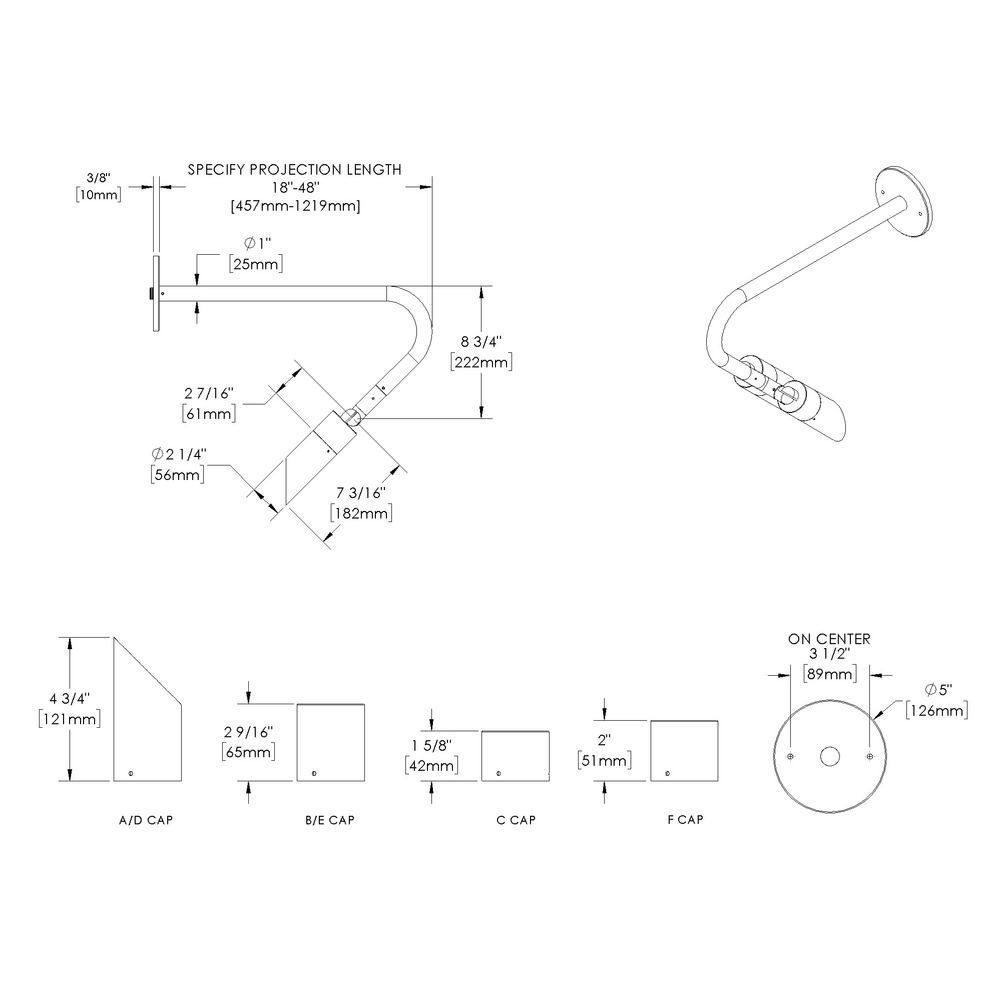 NITE STAR - Wall Mount - Low Voltage - LED High-Power - Style F - 2 Fixtures