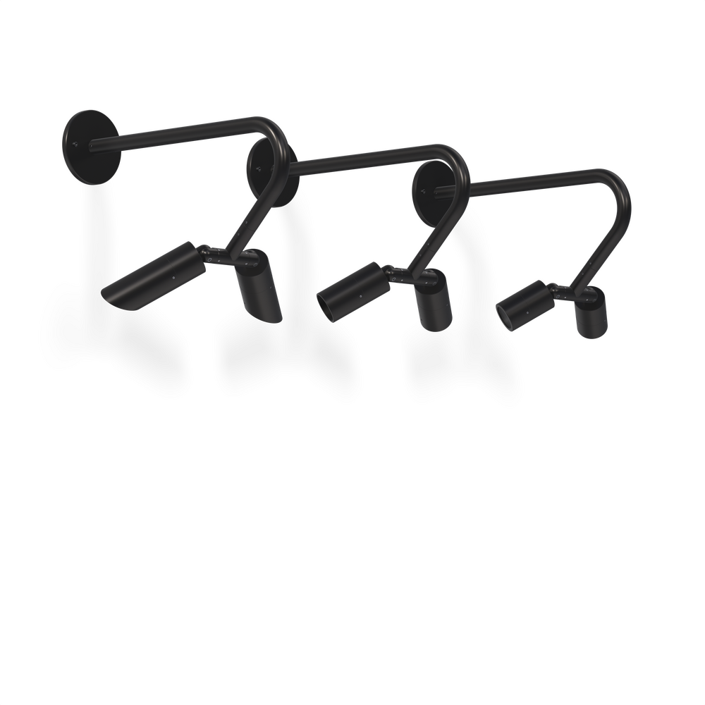 NITE STAR - Wall Mount - Low Voltage - Lamp MR16 Gu5.3 - Style F - 2 Fixtures