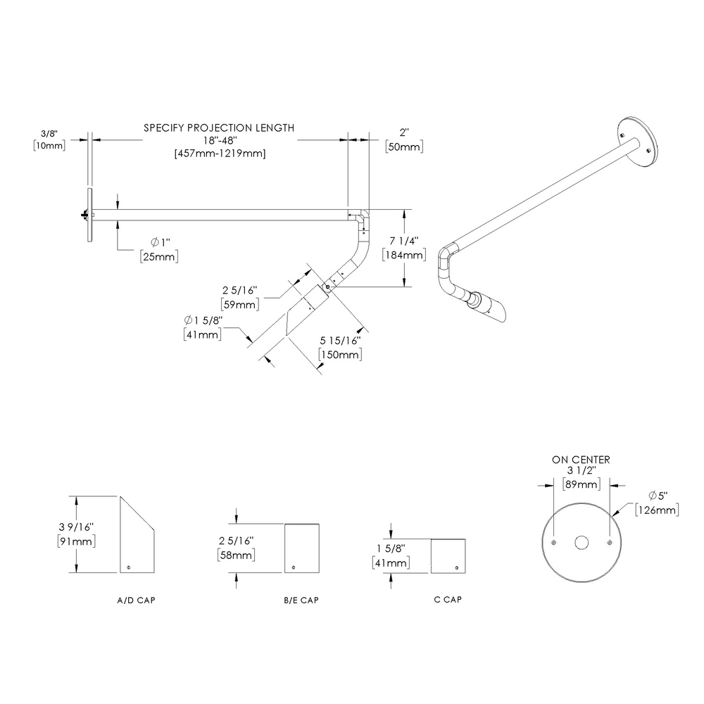 MICRO NITE - Wall Mount - Low Voltage - LED High-Power - Style G - Single