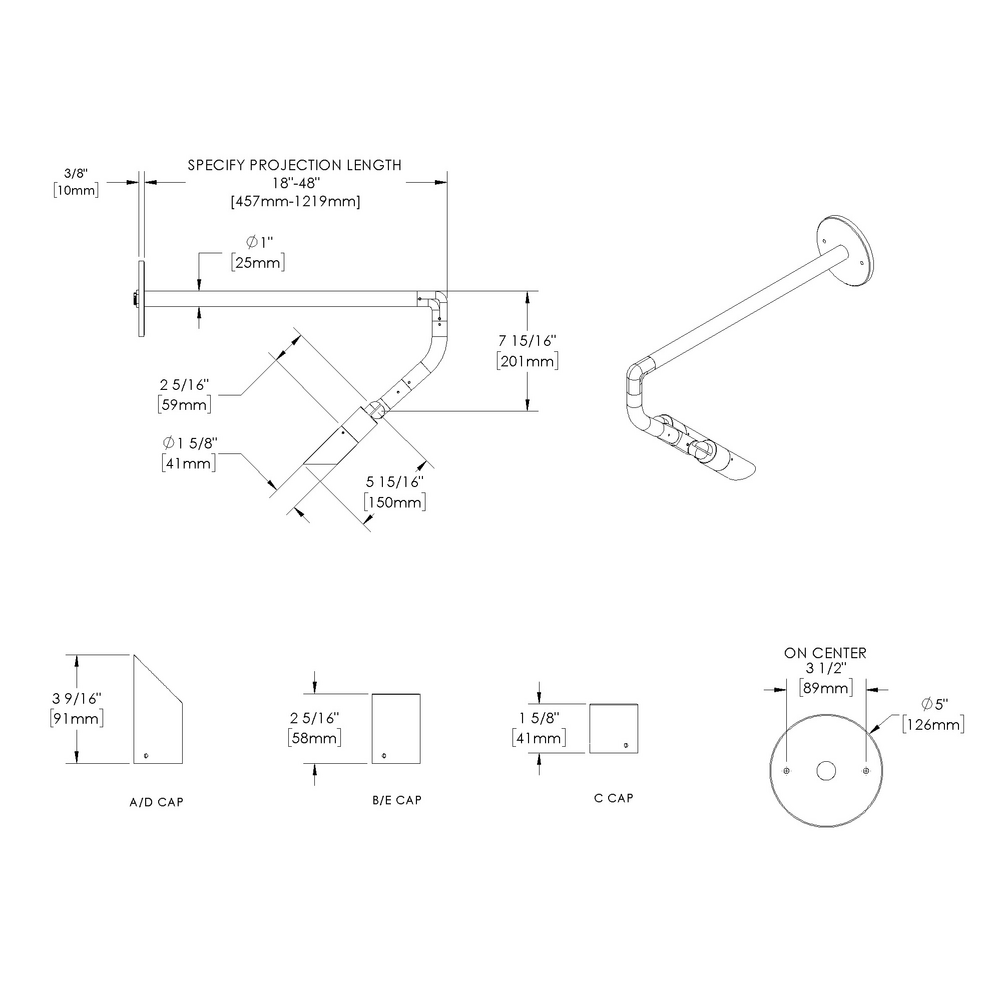 MICRO NITE - Wall Mount - Low Voltage - LED High-Power - Style G - 2 Fixtures