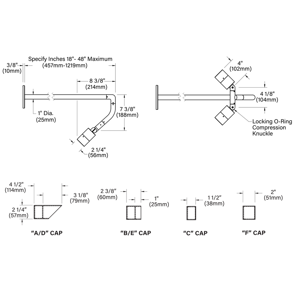 NITE STAR - Wall Mount - Line Voltage Via Transformer - Lamp MR16 Gu5.3 - Style G - 2 Fixtures