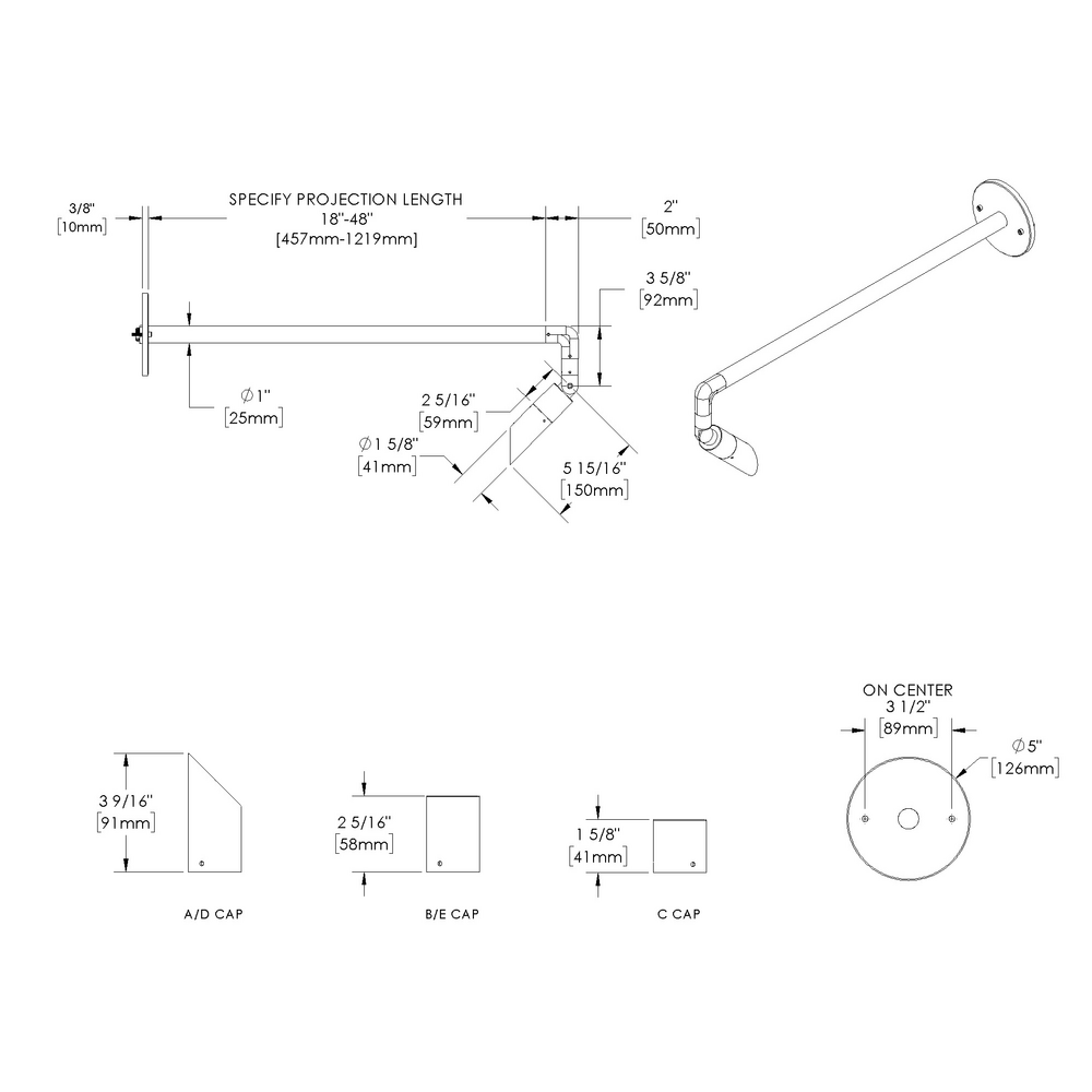 MICRO NITE - Wall Mount - Low Voltage - LED High-Power - Style L - Single