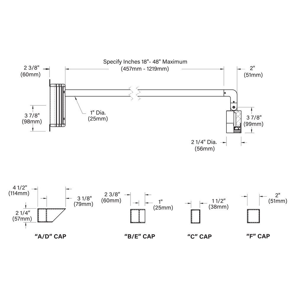NITE STAR - Wall Mount - Line Voltage Via Transformer - LED High-Power - Style L - Single - Universal Power Module PM1
