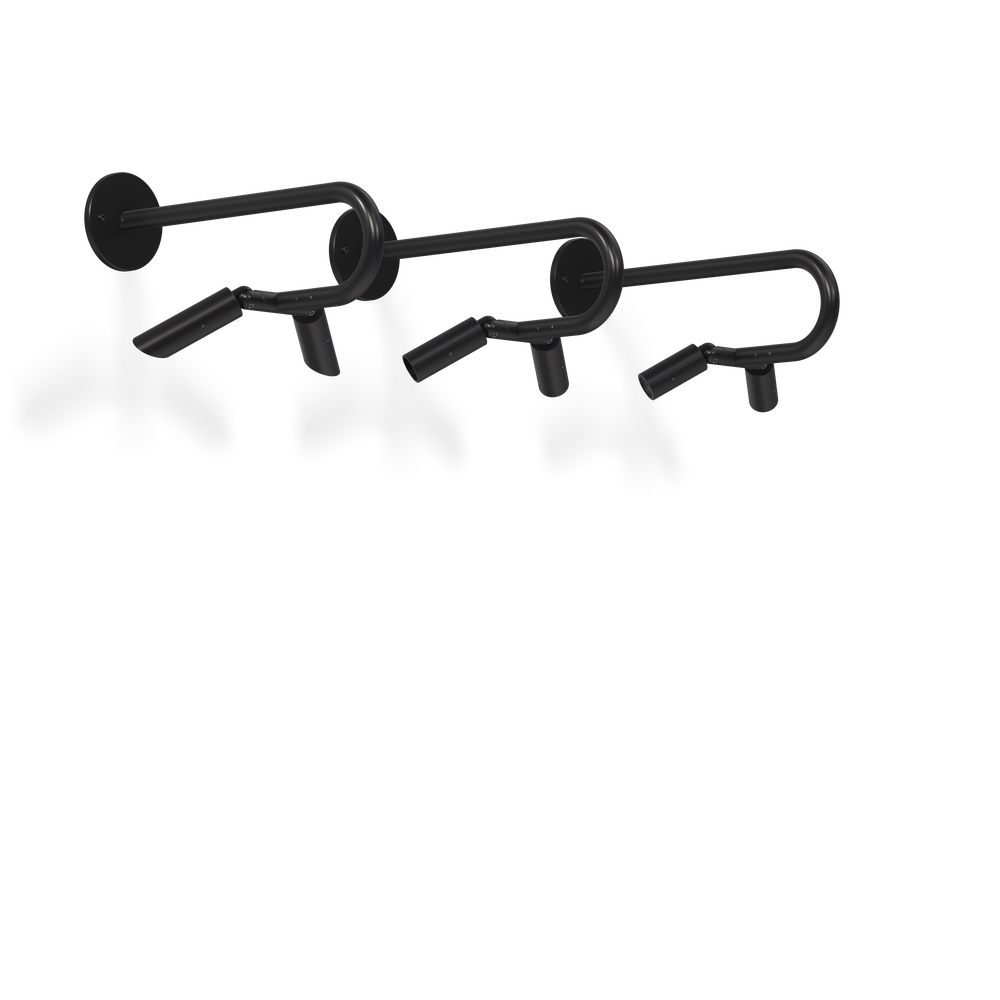 MICRO NITE - Wall Mount - Low Voltage - Lamp MR11 - Style B - 2 Fixtures