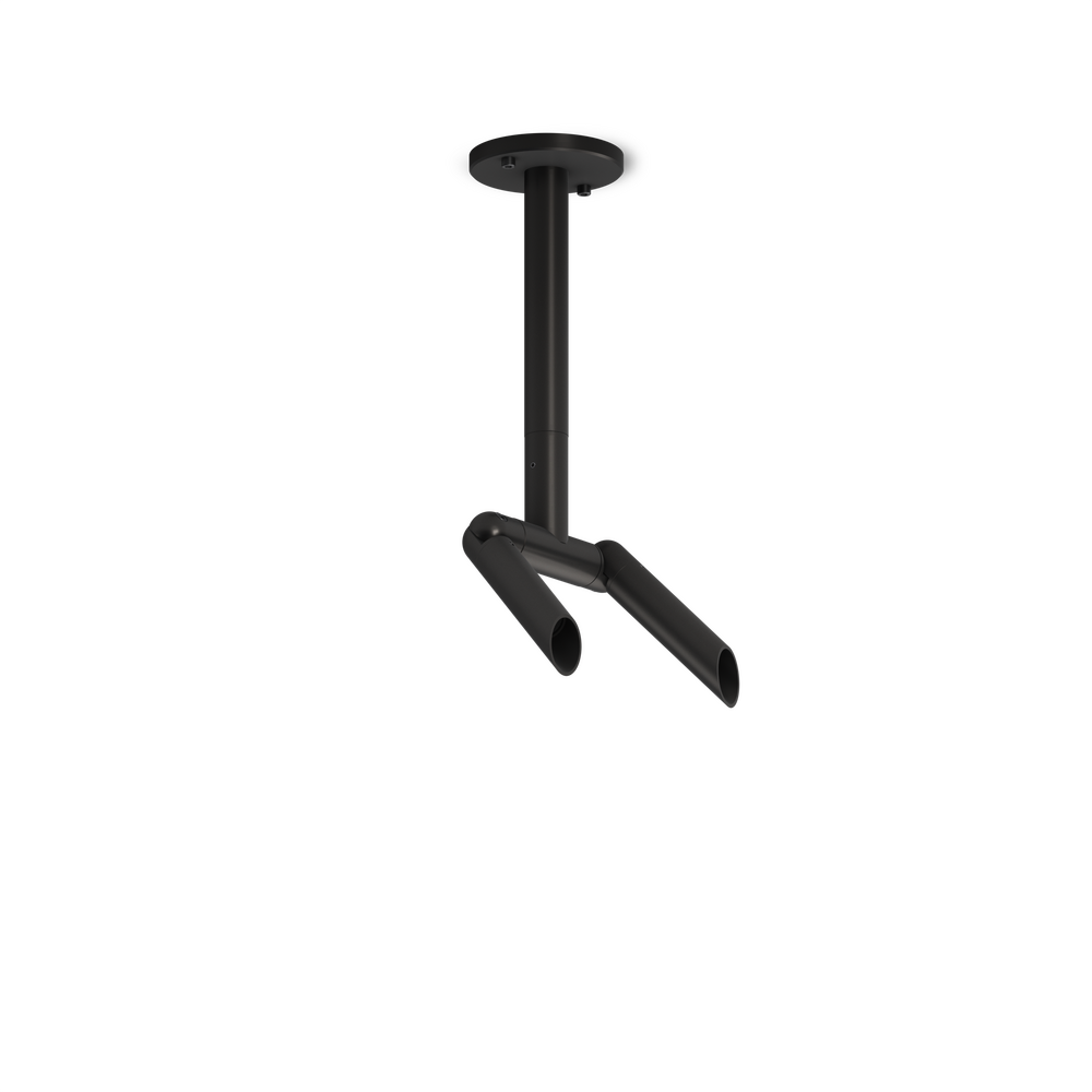 MINI MICRO - Ceiling Mount - Low Voltage - LED High-Power - Stem Mount - 2 Fixtures - Symmetrical Optics