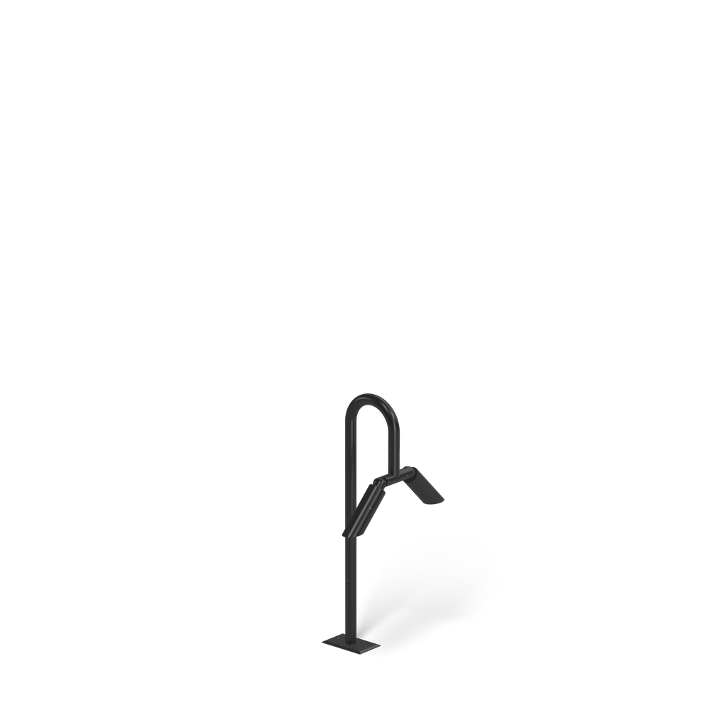 MICRO NITE - Bollard - Low Voltage - Lamp MR11 - Style B - 2 Fixtures - Anchor Base