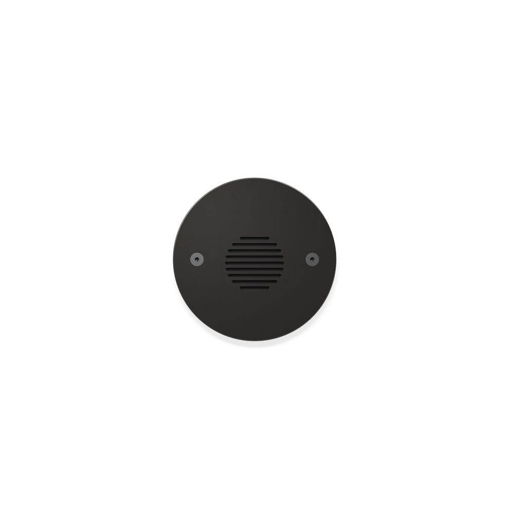 STEP STAR - Wall Recessed - Low Voltage - LED High-Power - Round - Core Drill - Faceplate: Louvered - Pattern C