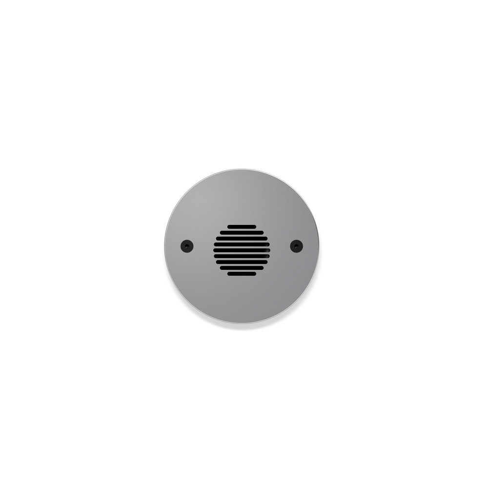 STEP STAR - Wall Recessed - Low Voltage - LED High-Power - Round - Core Drill - Faceplate: Louvered - Pattern C