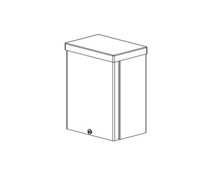 Driver Housing - Remote Two Drivers - Steel