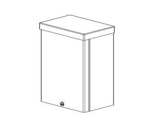Driver Housing DRM - Remote Two Drivers - Steel