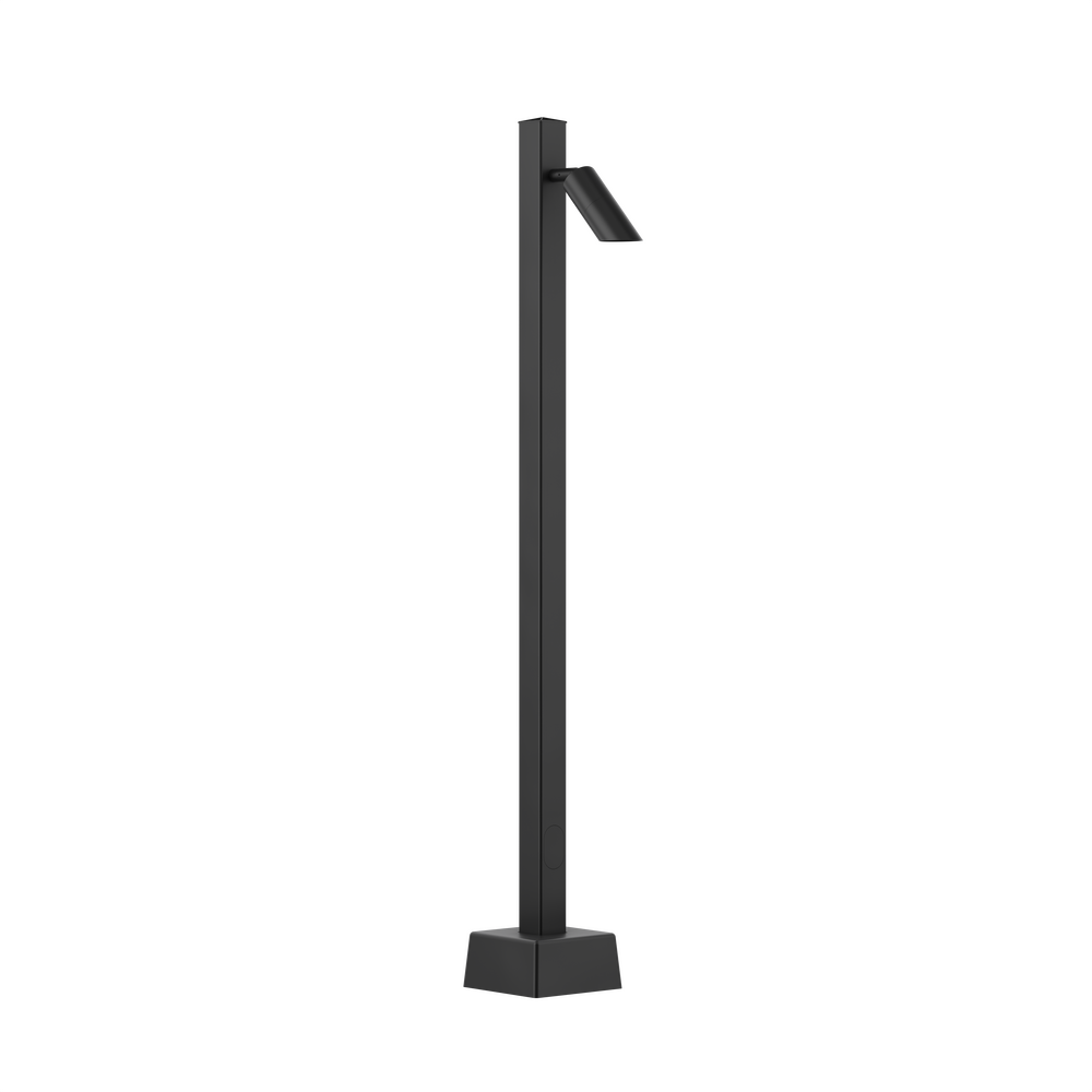 HUME - Light Pole - Line Voltage - LED COB - Square Straight Pole  - Vertical - Other Optics