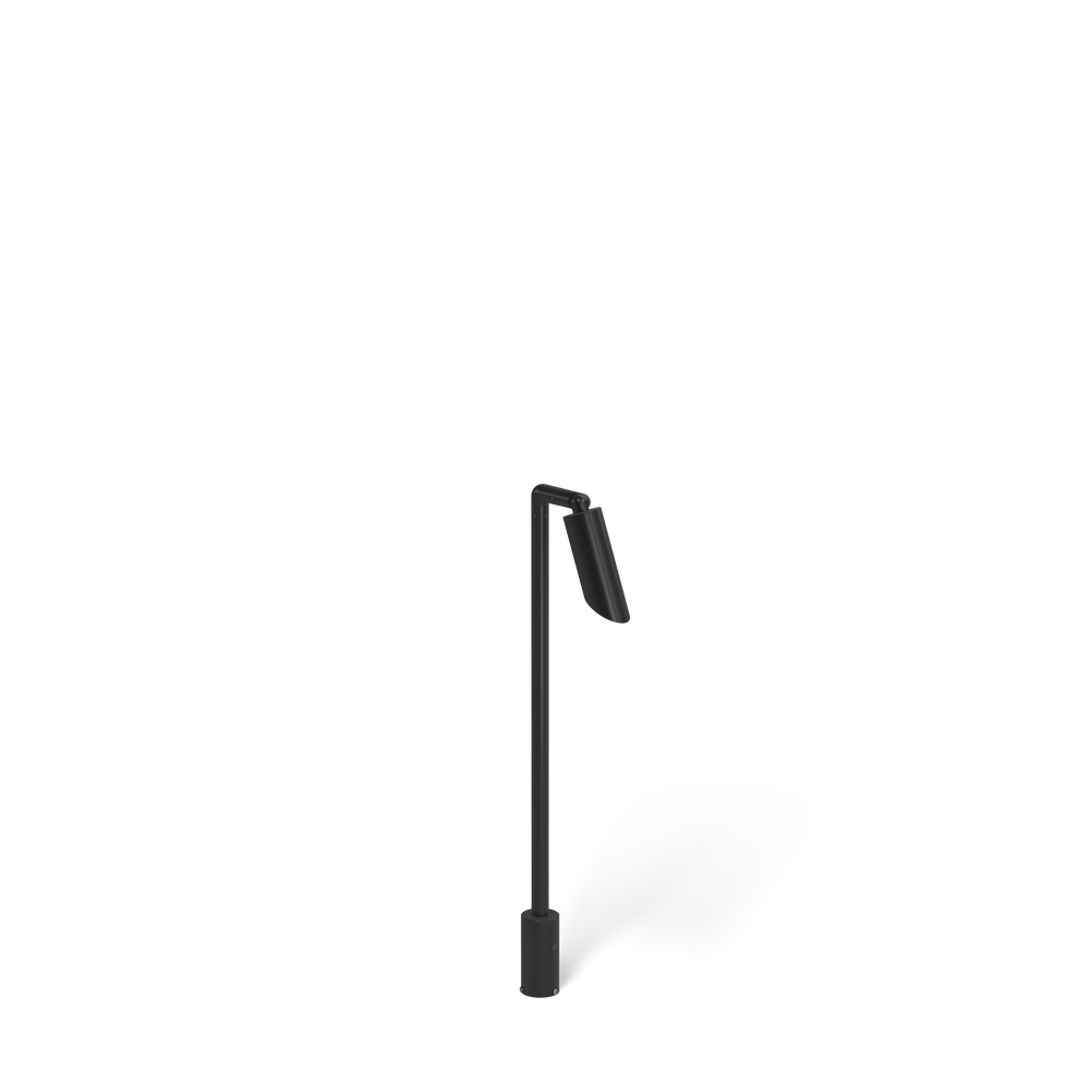 NITE STAR - Bollard - Line Voltage Via Transformer - LED High-Power - Style L - Single