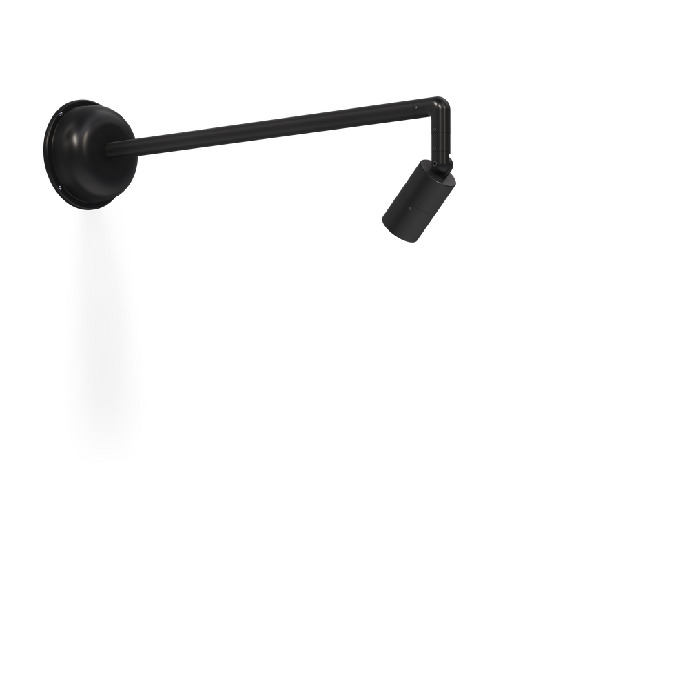 NITE STAR - Wall Mount - Line Voltage Via Transformer - LED High-Power - Style L - Single - Power Canopy PC1 - Wildlife Friendly