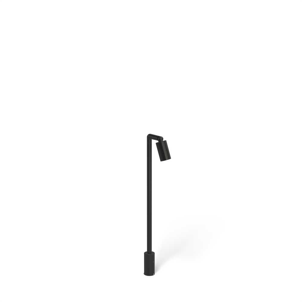 NITE STAR - Bollard - Line Voltage Via Transformer - LED High-Power - Style L - Single - Wildlife Friendly