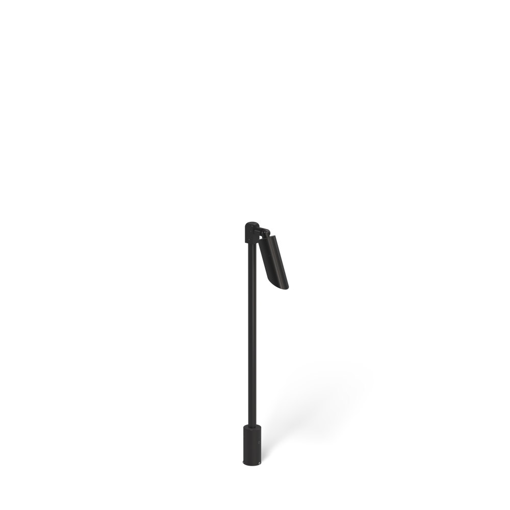 NITE STAR - Bollard - Line Voltage Via Transformer - LED High-Power - Style C - Single - Wildlife Friendly