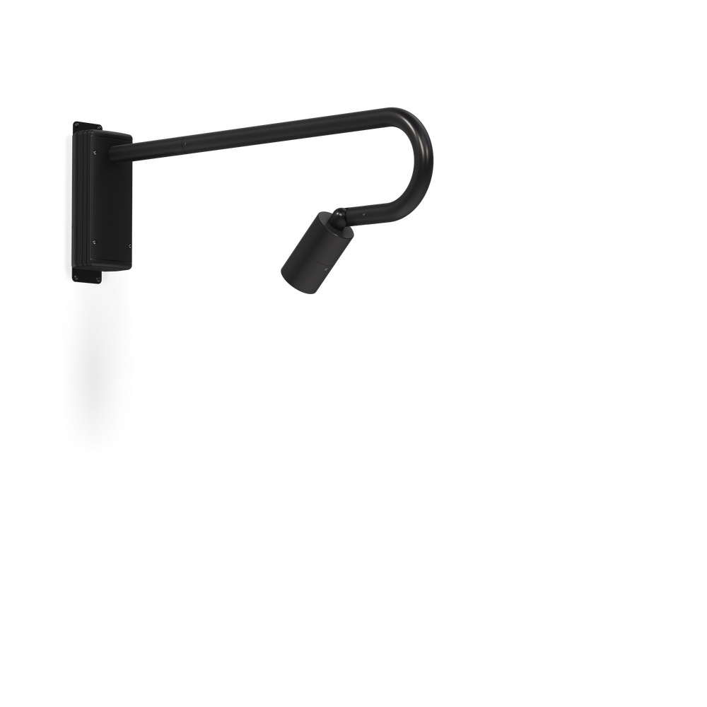 NITE STAR - Wall Mount - Line Voltage Via Transformer - LED High-Power - Style B - Single - Universal Power Module PM1 - Wildlife Friendly