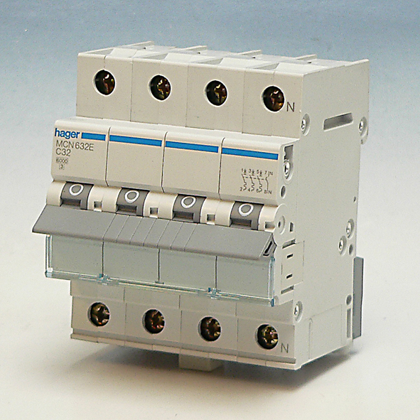 Hager MCN332 - Interruttore 32 A | Interruttore Elettrico Per Quadri - Foto 8
