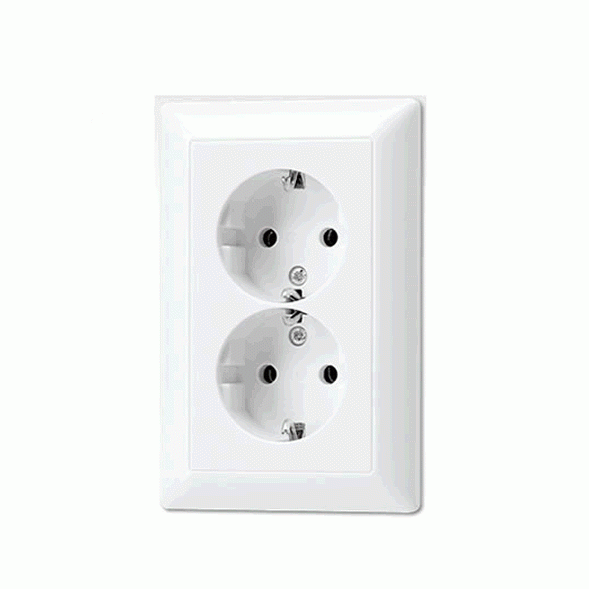 Legrand Nederland Living Now / sierplaat TV-SAT contactdoos wit - 1