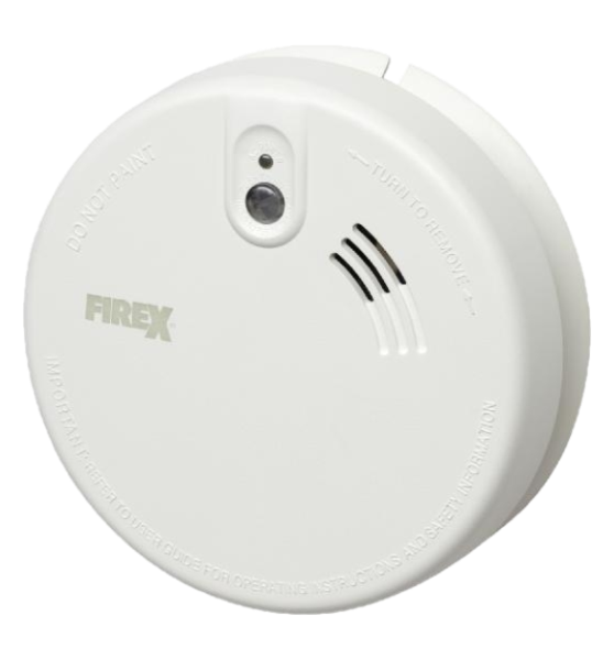Rookmelder Firex KF20 230V met 9V backup batterij kopen?
