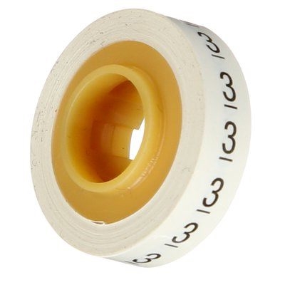 3M 7000031520 09392 Scotchcode Wire Marker Tape Refill Roll SDR E