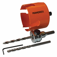Mandrex MXqs - multifunctionele gatenzaag SuperXcut - 127 mm