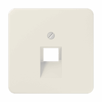 JUNG INZETPLAAT RJ45 UEA8 CD500 creme 569-1UA kopen? | Elektroshop.nl