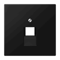 JUNG LS 969-1 UA SWM inzetplaat RJ45 LS990 GRAFIET grafiet mat zwart ...