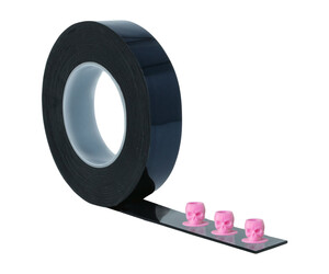 Crystal - Noir - Magic Tape - 3 cm x 5 meters