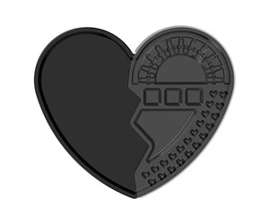 Ghost - Disposable Trays - Heart - Pack of 20
