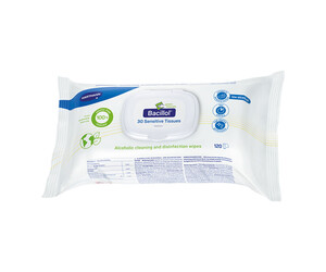 Hartmann - Bacillol - Sensitive Green Tissues - Surface Disinfectant - Pack of 120