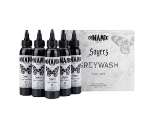 Dynamic - Luke Sayers - Greywash Set - 5 x 120 ml / 4 oz