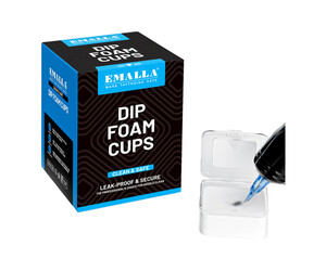 Emalla - Dip Foam Cups - Box of 20
